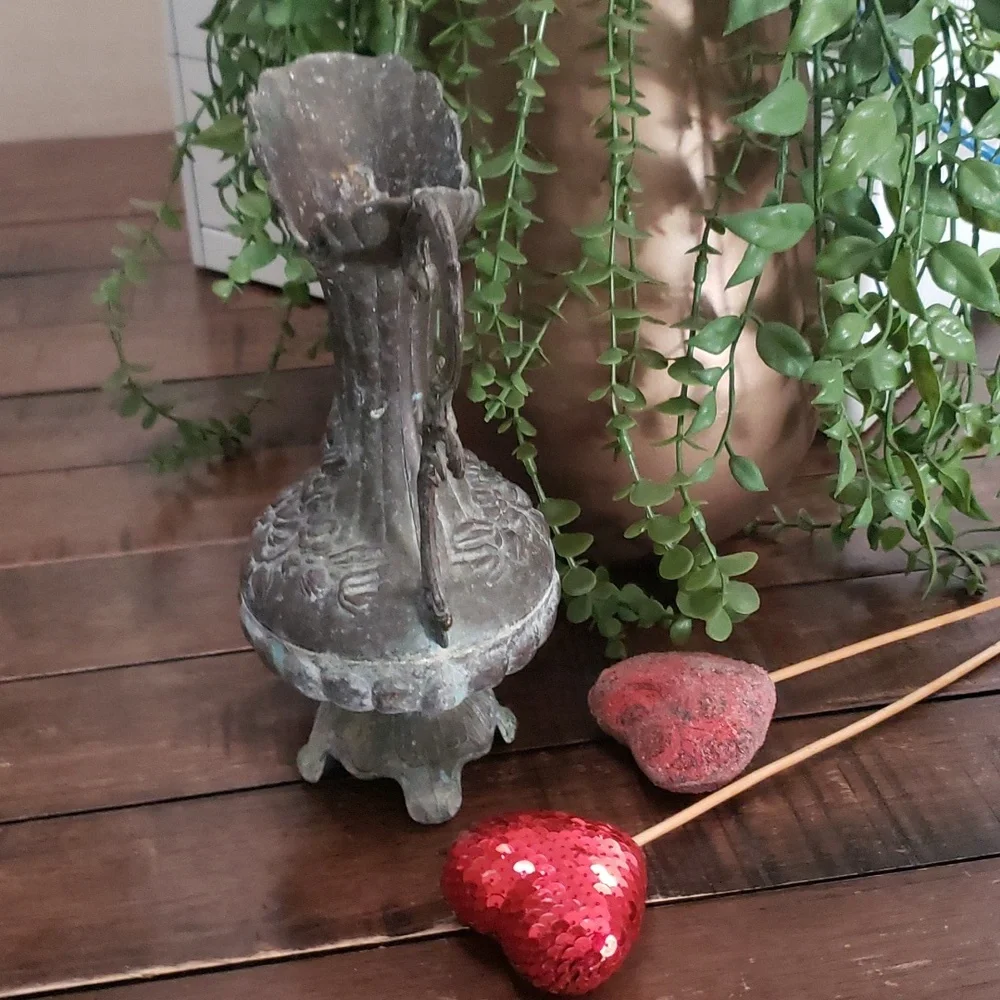 Vintage patinated ewer